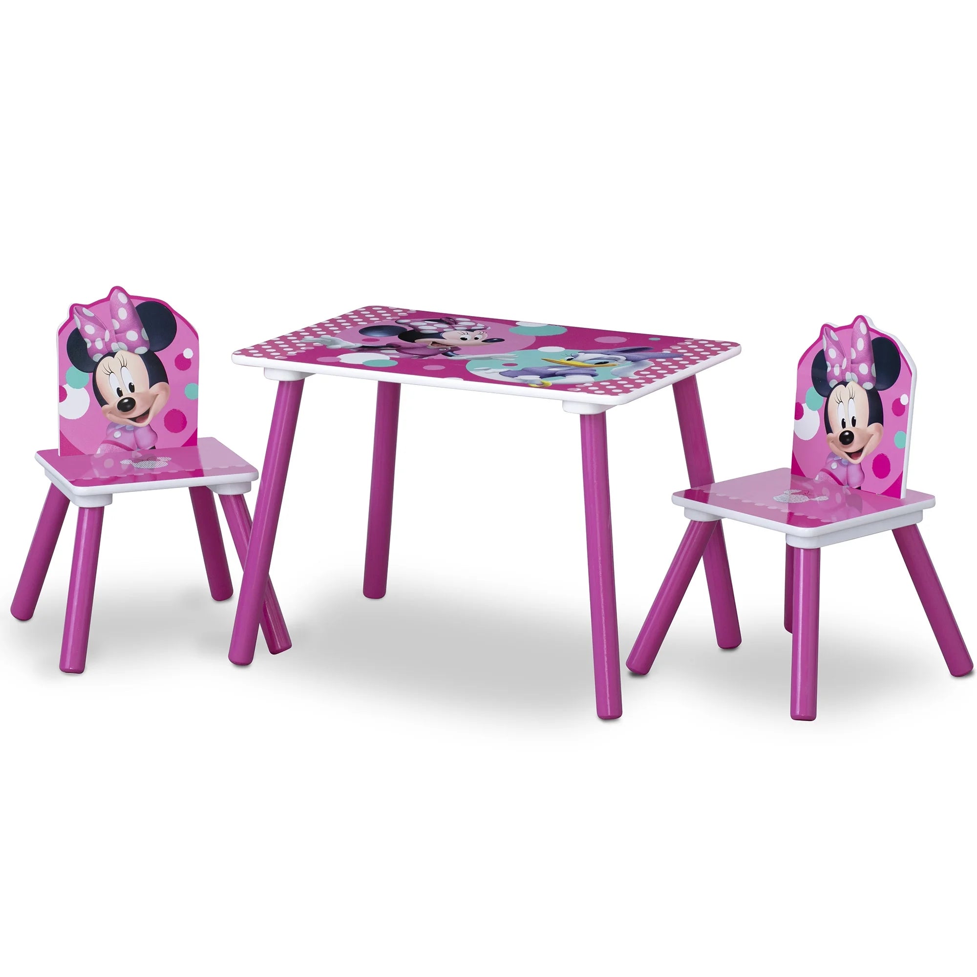 Set juego de mesa y organizador infantil  Minnie Mouse Delta Children