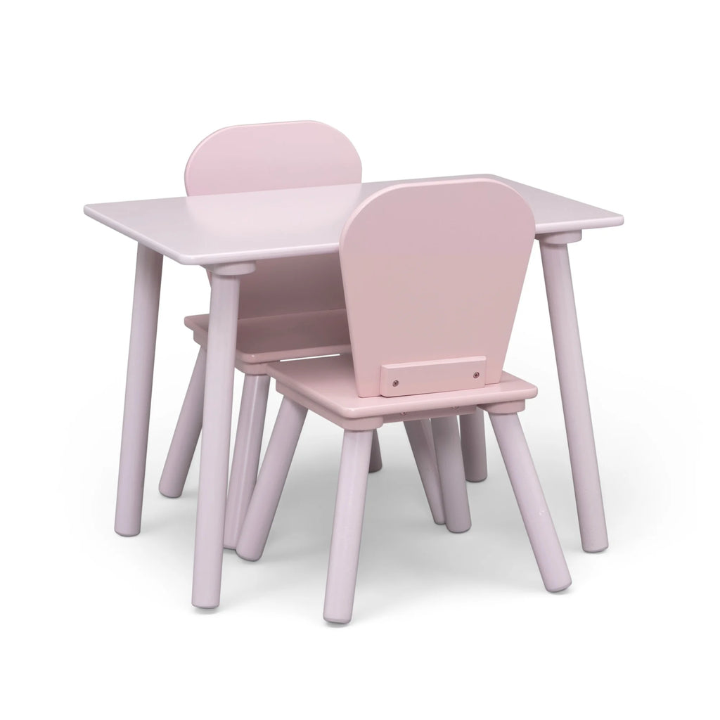 Set juego de mesa y organizador infantil rosa Delta Children