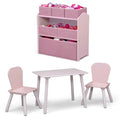 Set juego de mesa y organizador infantil rosa Delta Children