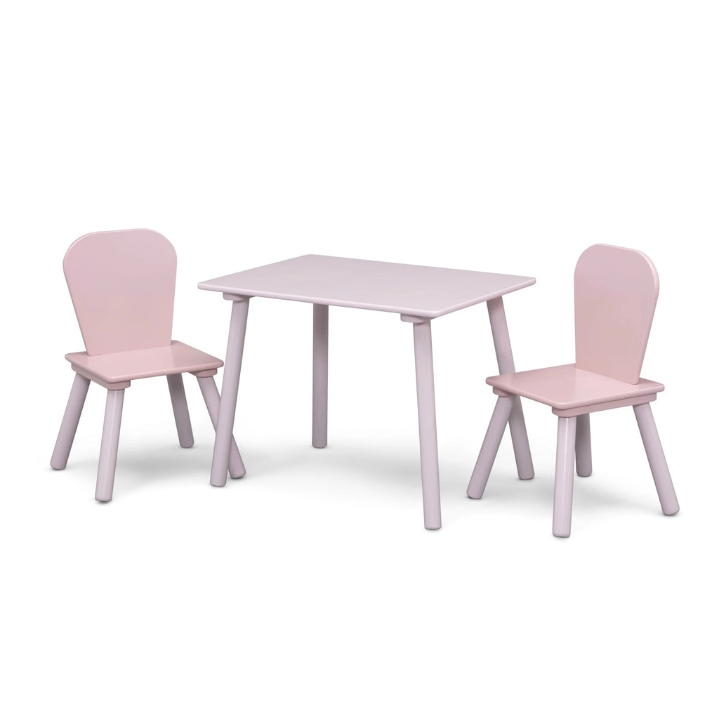 Set juego de mesa y organizador infantil rosa Delta Children