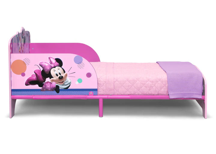 Cama de madera y metal infantil Minnie Mouse Delta Children