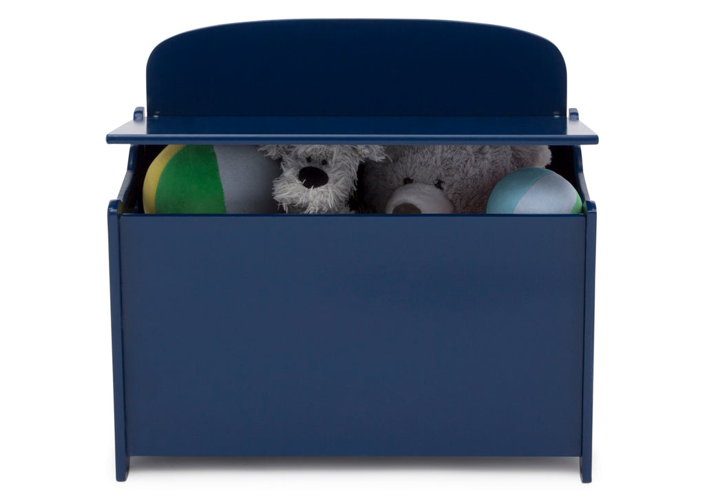 Baúl de juguetes liso infantil azul Delta Children