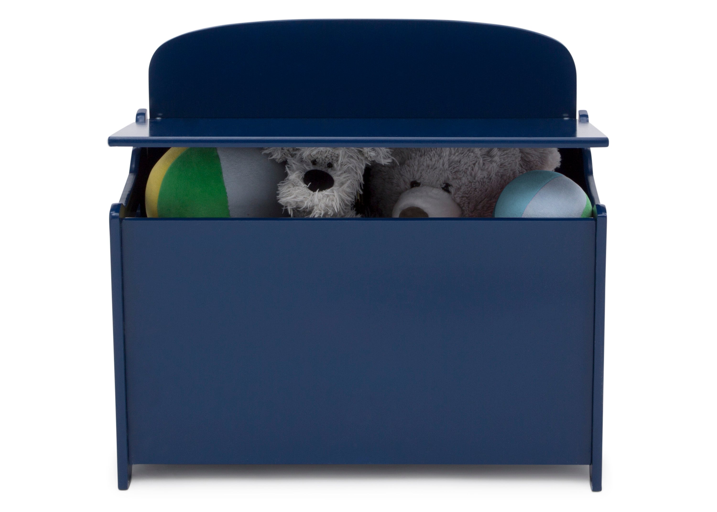 Baúl de juguetes liso infantil azul Delta Children