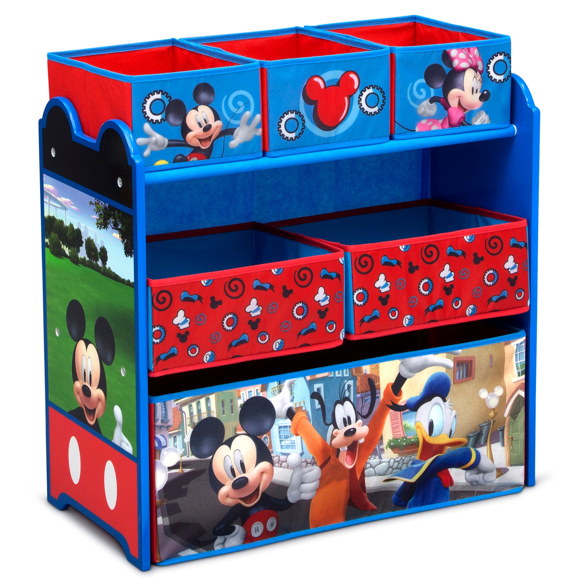 Organizador infantil Mickey Mouse de 6 contenedores Delta Children