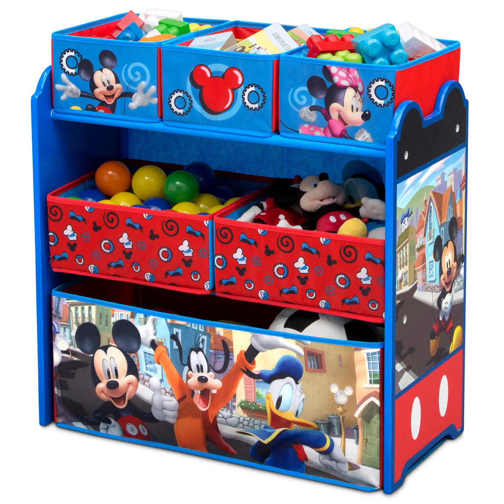 Organizador infantil Mickey Mouse de 6 contenedores Delta Children