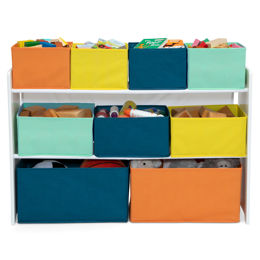 Organizador infantil extra grande multicolor  de 9 contenedores Delta Children