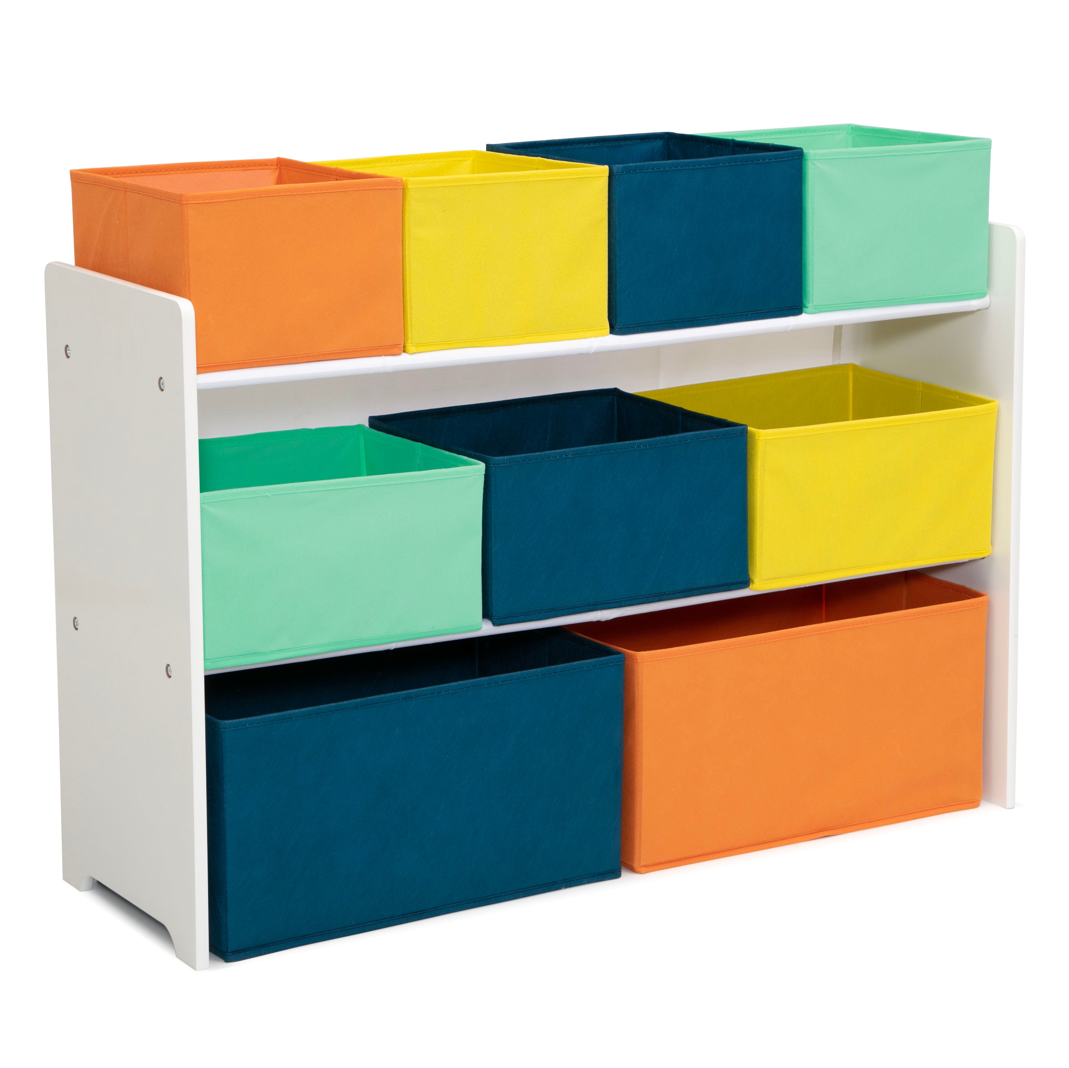 Organizador infantil extra grande multicolor  de 9 contenedores Delta Children