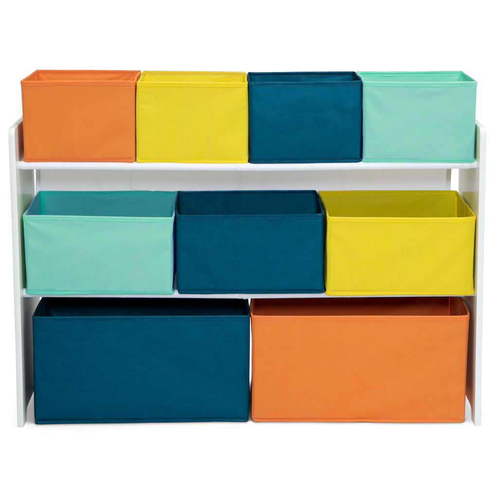 Organizador infantil extra grande multicolor  de 9 contenedores Delta Children