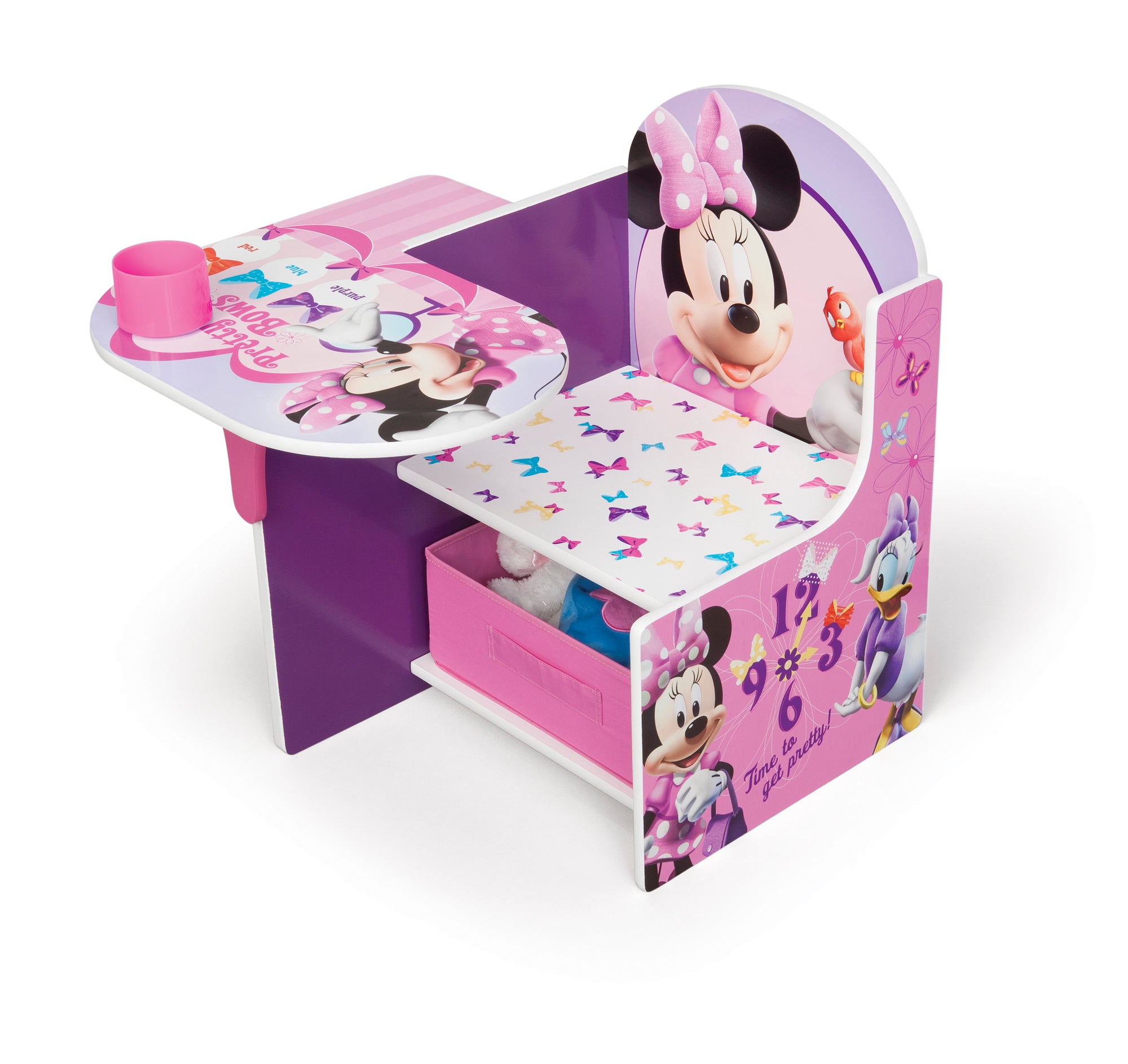 Escritorio infantil con almacenamiento Minnie Mouse Delta Children