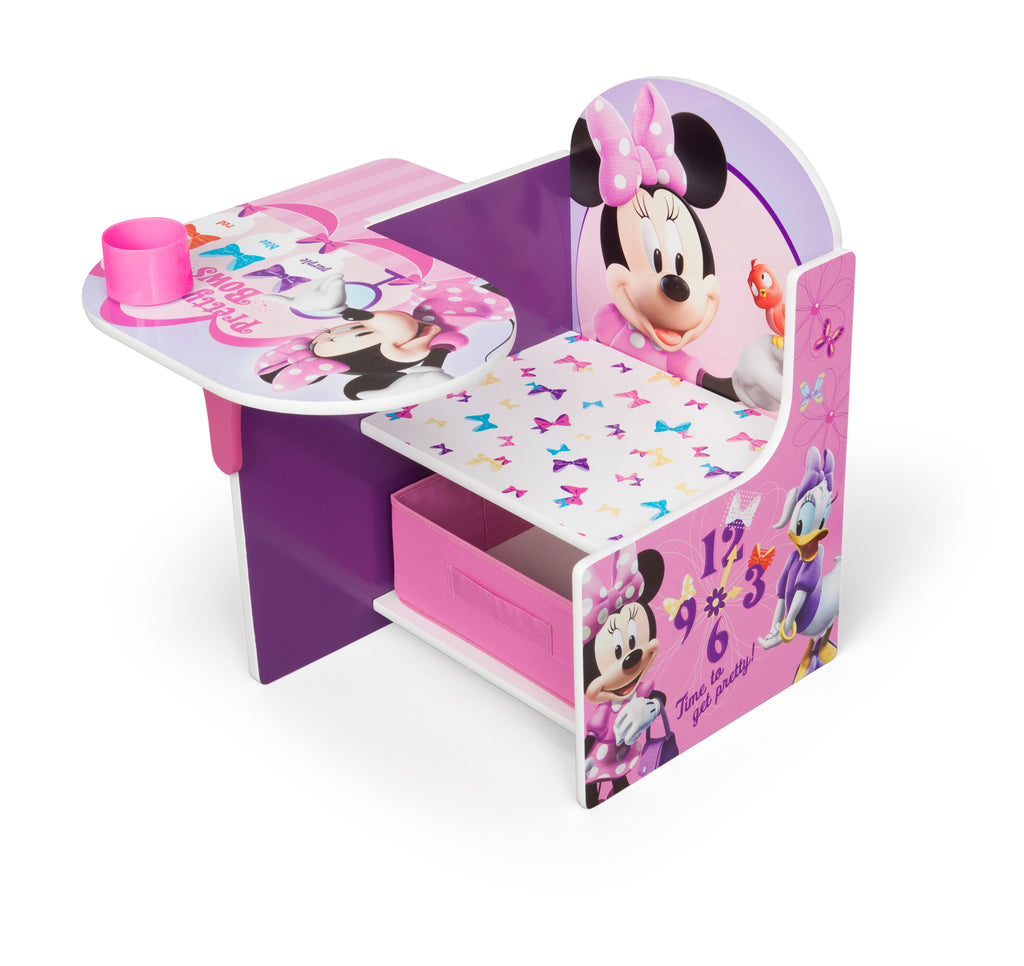 Escritorio infantil con almacenamiento Minnie Mouse Delta Children
