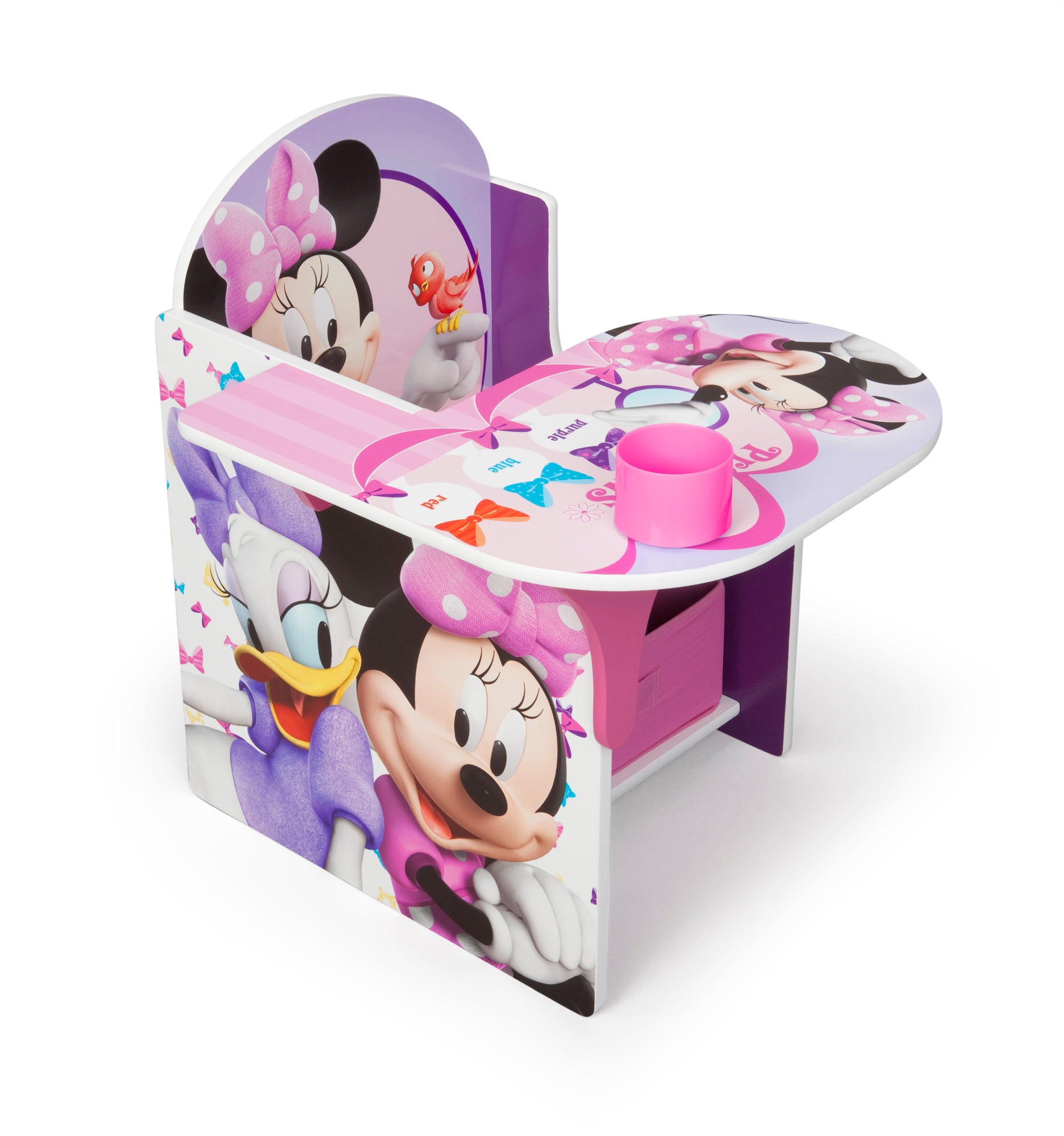 Escritorio infantil con almacenamiento Minnie Mouse Delta Children